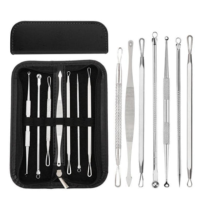 7 Pcs Blackhead Removal Kit Comedone Acne Extractor Tool