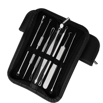 7 Pcs Blackhead Removal Kit Comedone Acne Extractor Tool