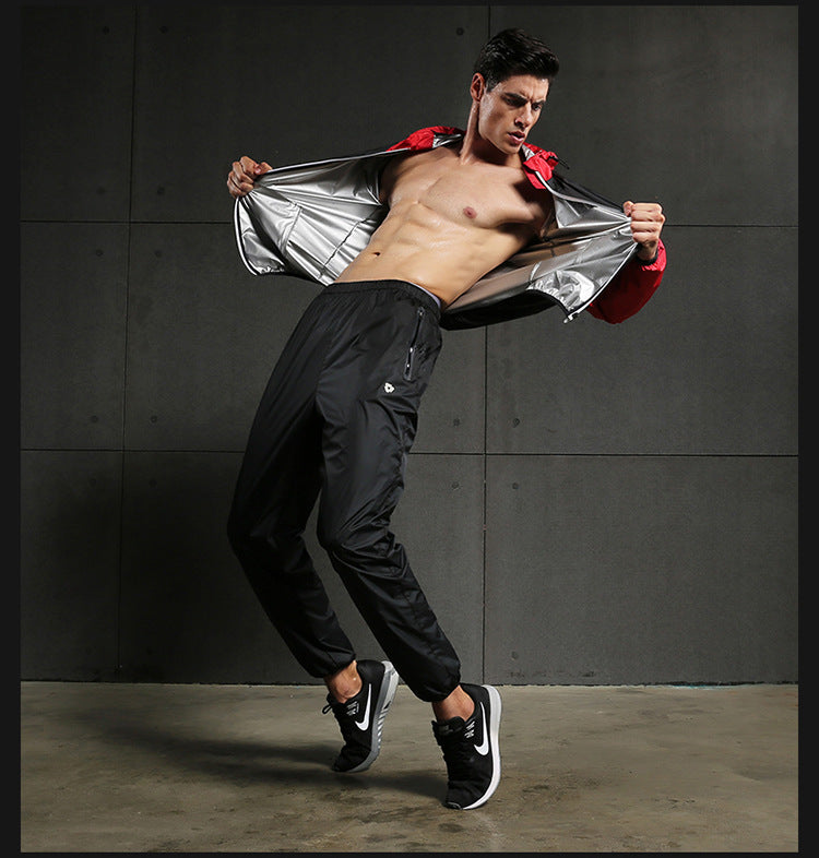 Men's Fitness Running Perspiration Sports Jacket