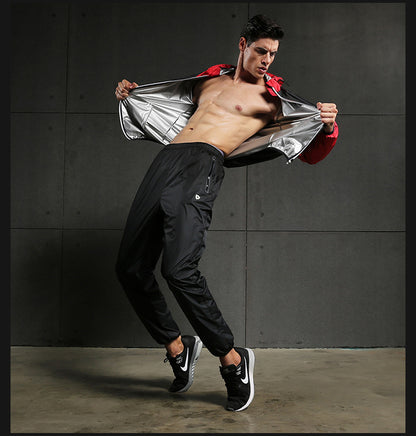 Men's Fitness Running Perspiration Sports Jacket