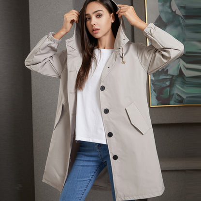 Outdoor Long Oversized Jacket For Women