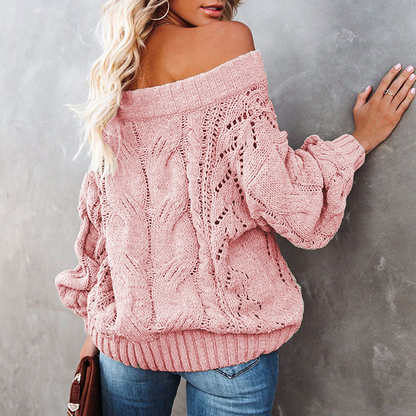 Women's Off-Shoulder Sweater
