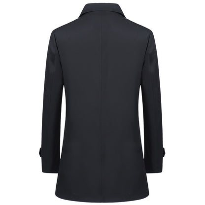 Men's Business Casual Plaid Jacket