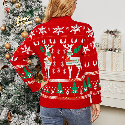 Christmas Reindeer Sweater For Women