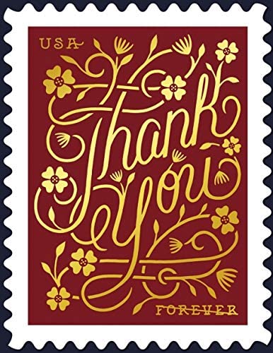 USPS Thank You Forever Postage Stamps
