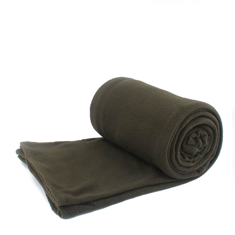 Outdoor Fleece Sleeping Bag Camping Travel Warm Blanket Anti-dirty Sleeping Bag