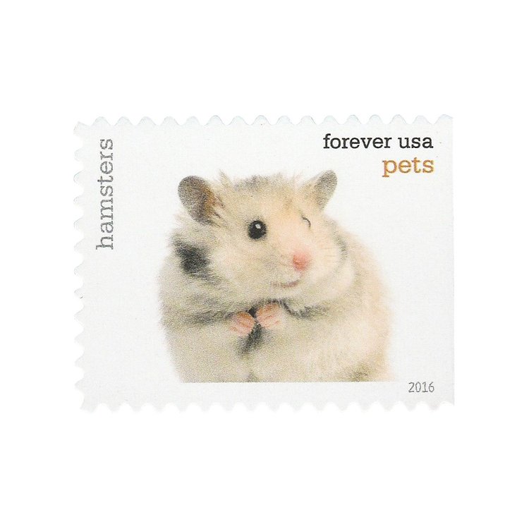 (2016) USPS Pets Stamps First-Class Mail Forever