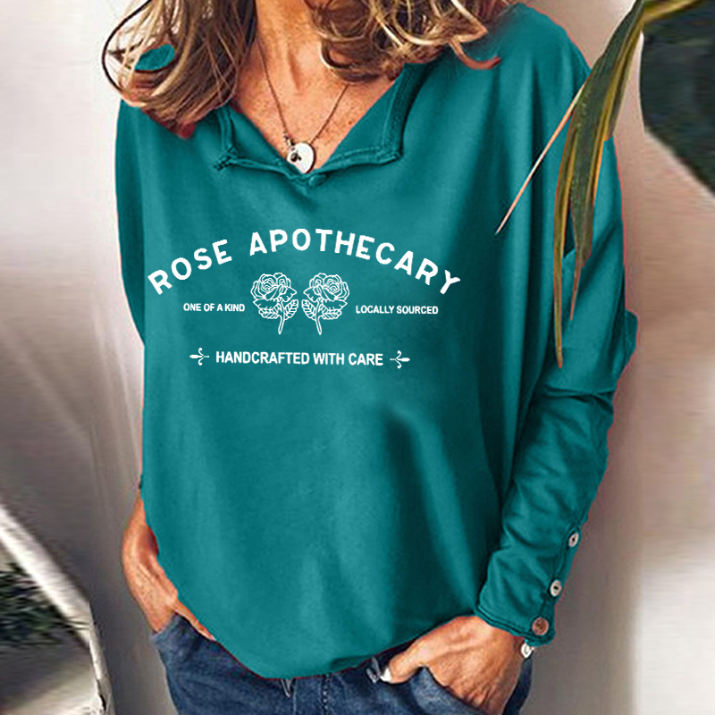 Women's Casual ROSE Sweatshirt