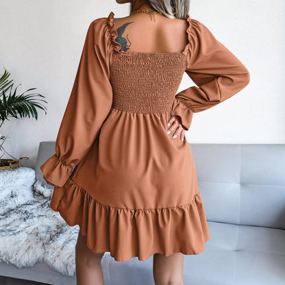 Women's Elegant Solid Color Simple