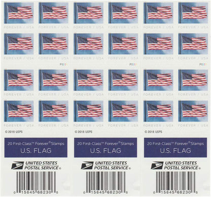2019 USPS Flag Forever First Class Postage Stamps