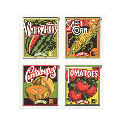 (2015) USPS Summer Harvest Forever Stamps