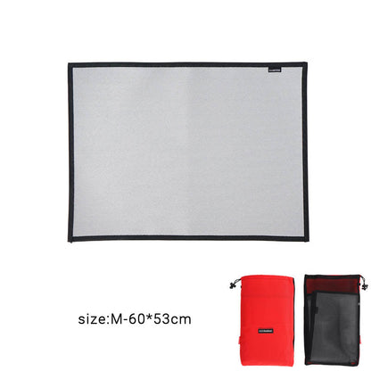 Outdoor Camping Fireproof Cloth Picnic Barbecue Heat Insulation Pad