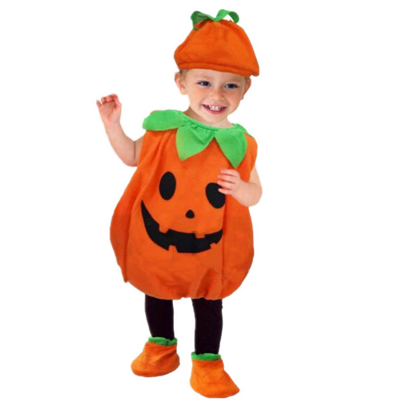 Halloween Dress Up Children's Halloween Pumpkin Costume Modeling Costume