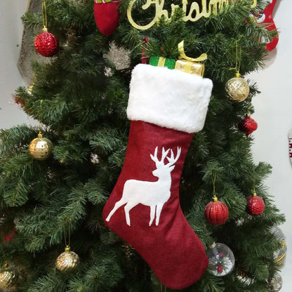 Christmas Decoration Christmas Socks hanging Gift Bag