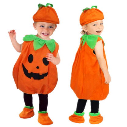 Halloween Dress Up Children's Halloween Pumpkin Costume Modeling Costume