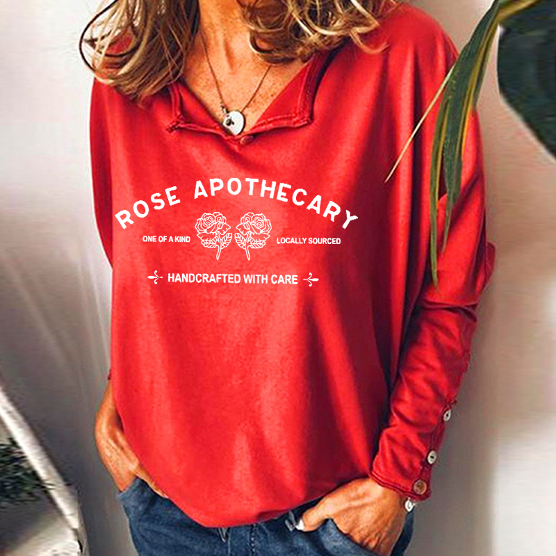 Women's Casual ROSE Sweatshirt