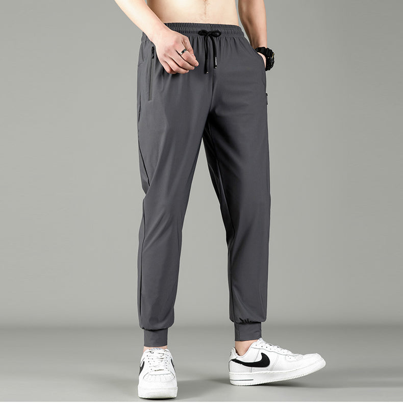 Men's Summer Quick Dry Ice Silk Sports Pants