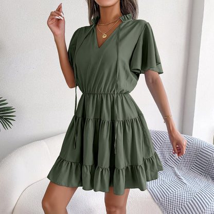 Casual Short Sleeve Summer Dress For Women
