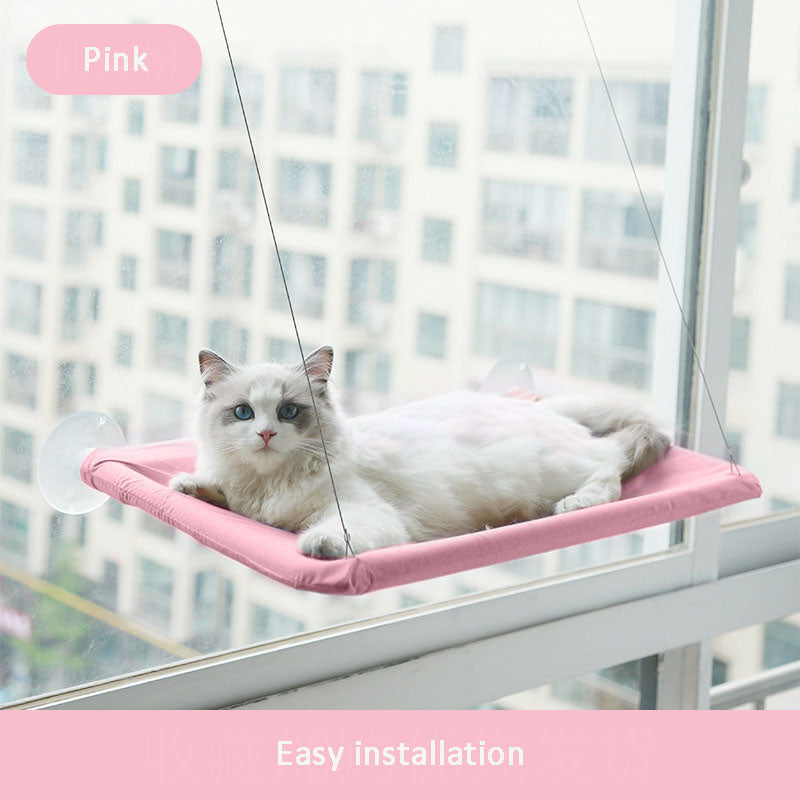 Removable And Washable Cat Hammock For Sunbathing