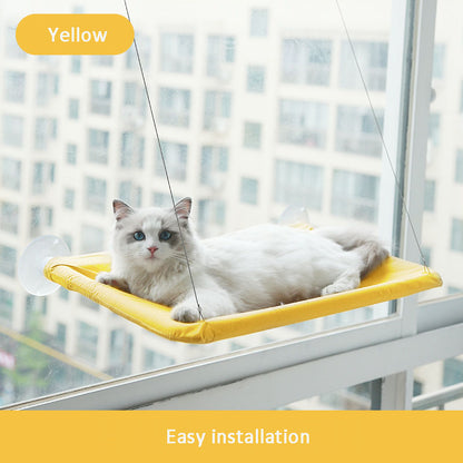Removable And Washable Cat Hammock For Sunbathing