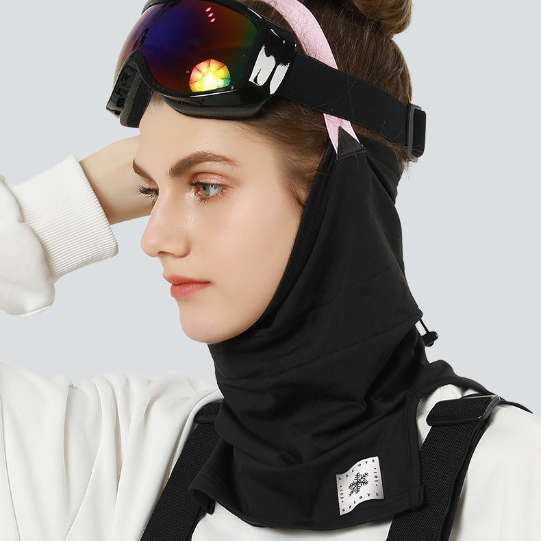 Winter Ski Warm Face And Neck Hood Ski Gloves