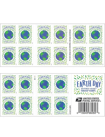 (2020) USPS Earth Day Forever Stamps