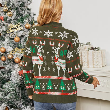 Christmas Reindeer Sweater For Women