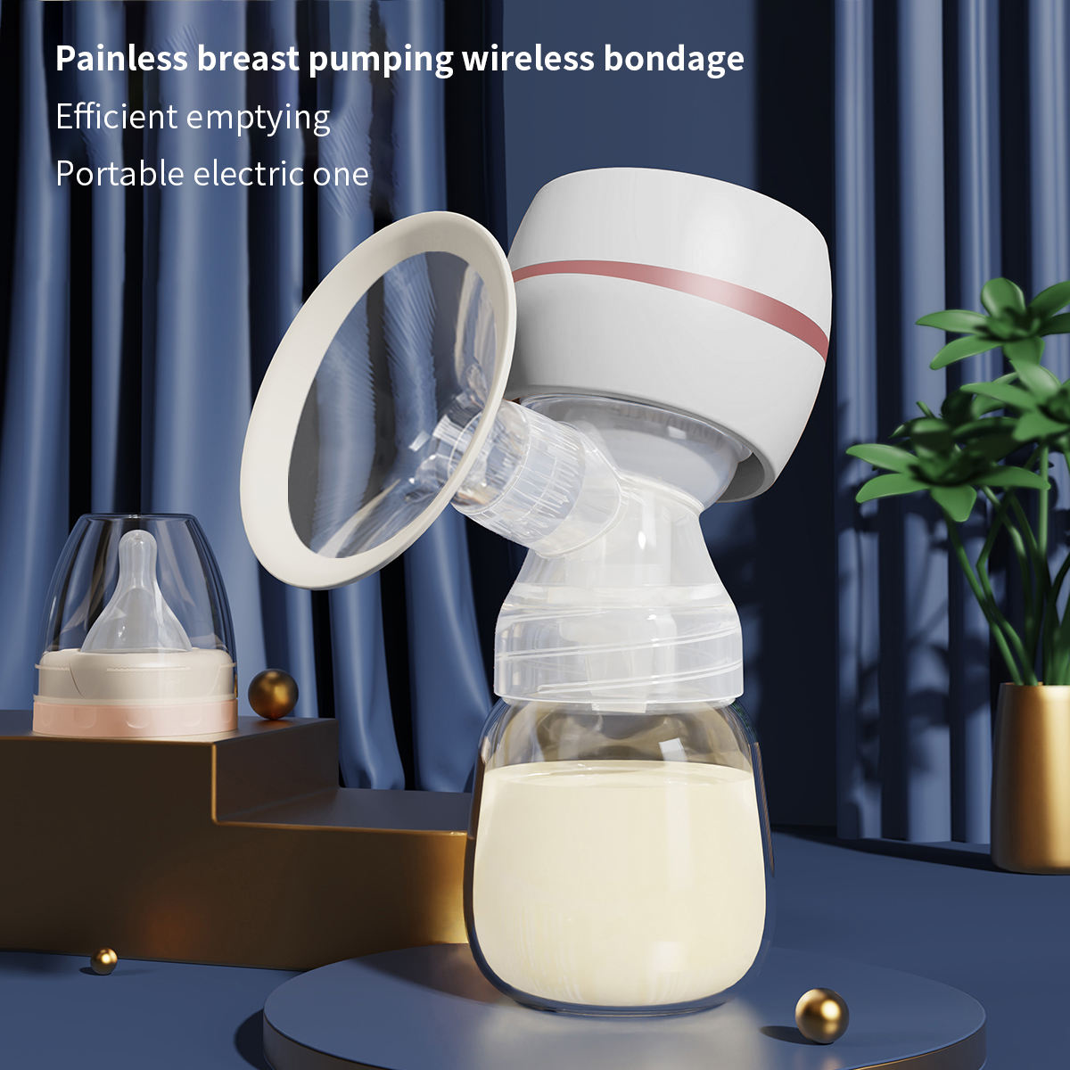 All-In-One Painless Electric Breast Pump