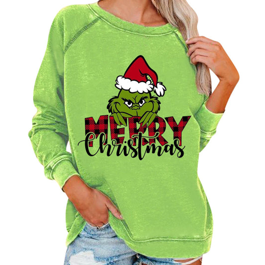 Women's Grinch Christmas Casual Sweatshirts