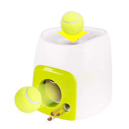 Dog Tennis Award Machine Dog Interactive Toy Baseball Award Machine