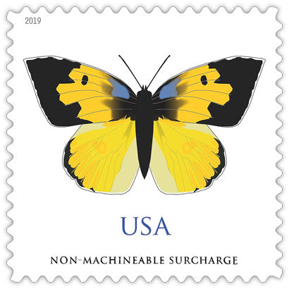 (2019) USPS Butterfly California Dogface Stamps