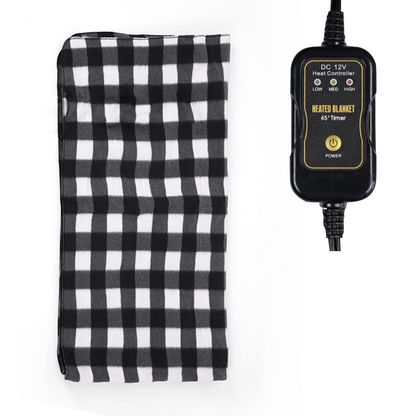 Plaid Blanket Car Electric Blanket