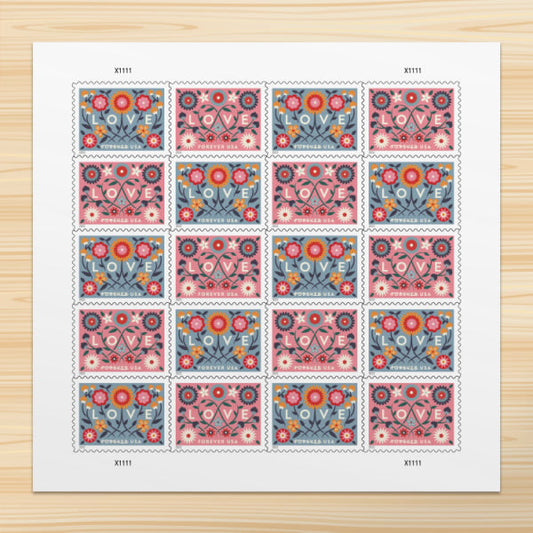 (2022) USPS Love 2022 Stamps