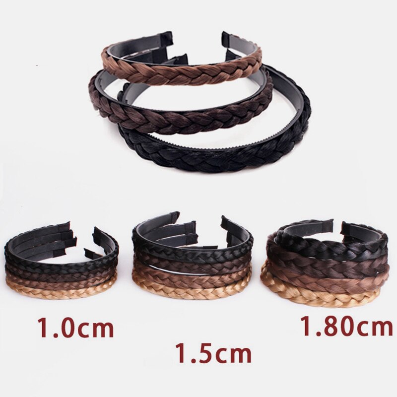 Fashion Hair Band Fake Braids Headband Hair Accessories