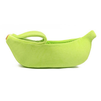 Cute Banana Portable Soft And Comfortable Pet Bed