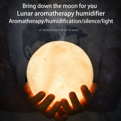 3D Three-dimensional Moon Lamp Humidifier Aroma Diffuser