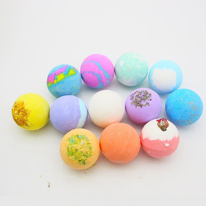 Bath Bombs Gift Set of Moisturizing Essential Oil Bath Bombs