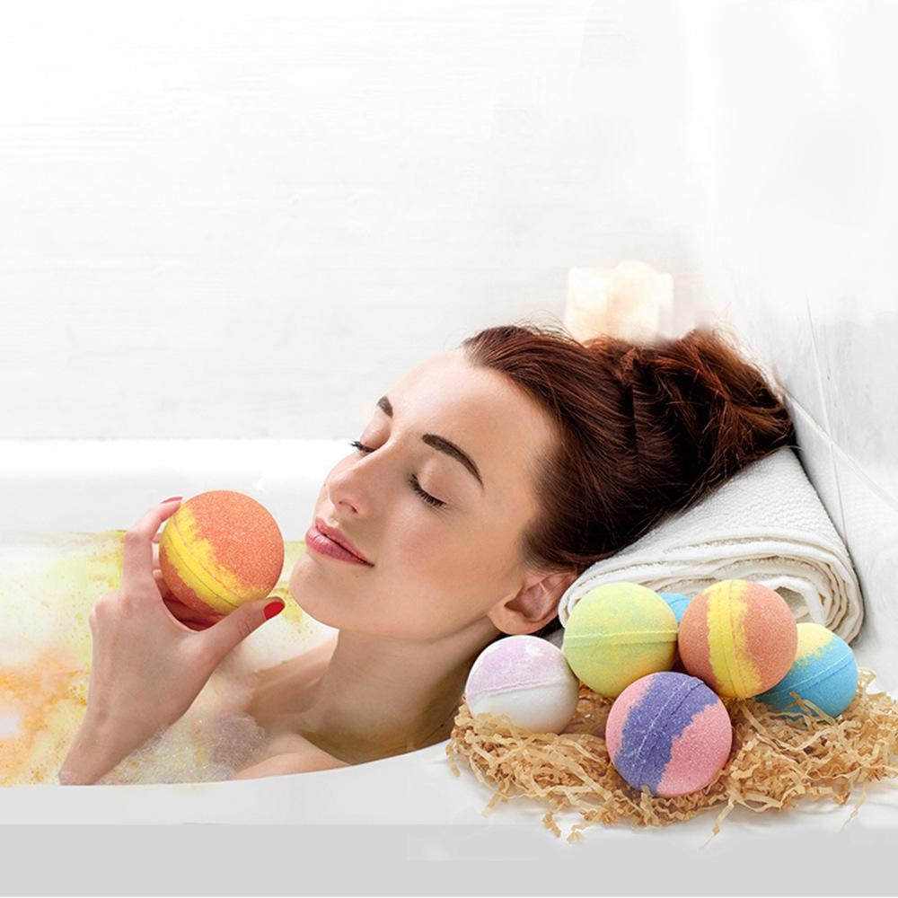 Bath Bombs Gift Set Bubble Bath Ball Bubble Billiard Ball