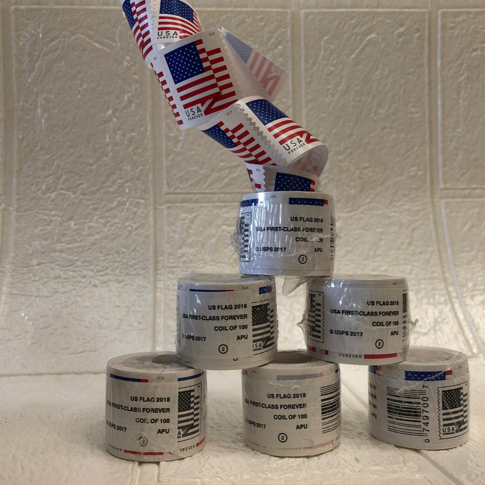 (2018) USPS Forever American Flag Stamps