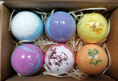 Bath Bombs Set Box Bath Clean Skin Color Bubble Bath Ball Set Box