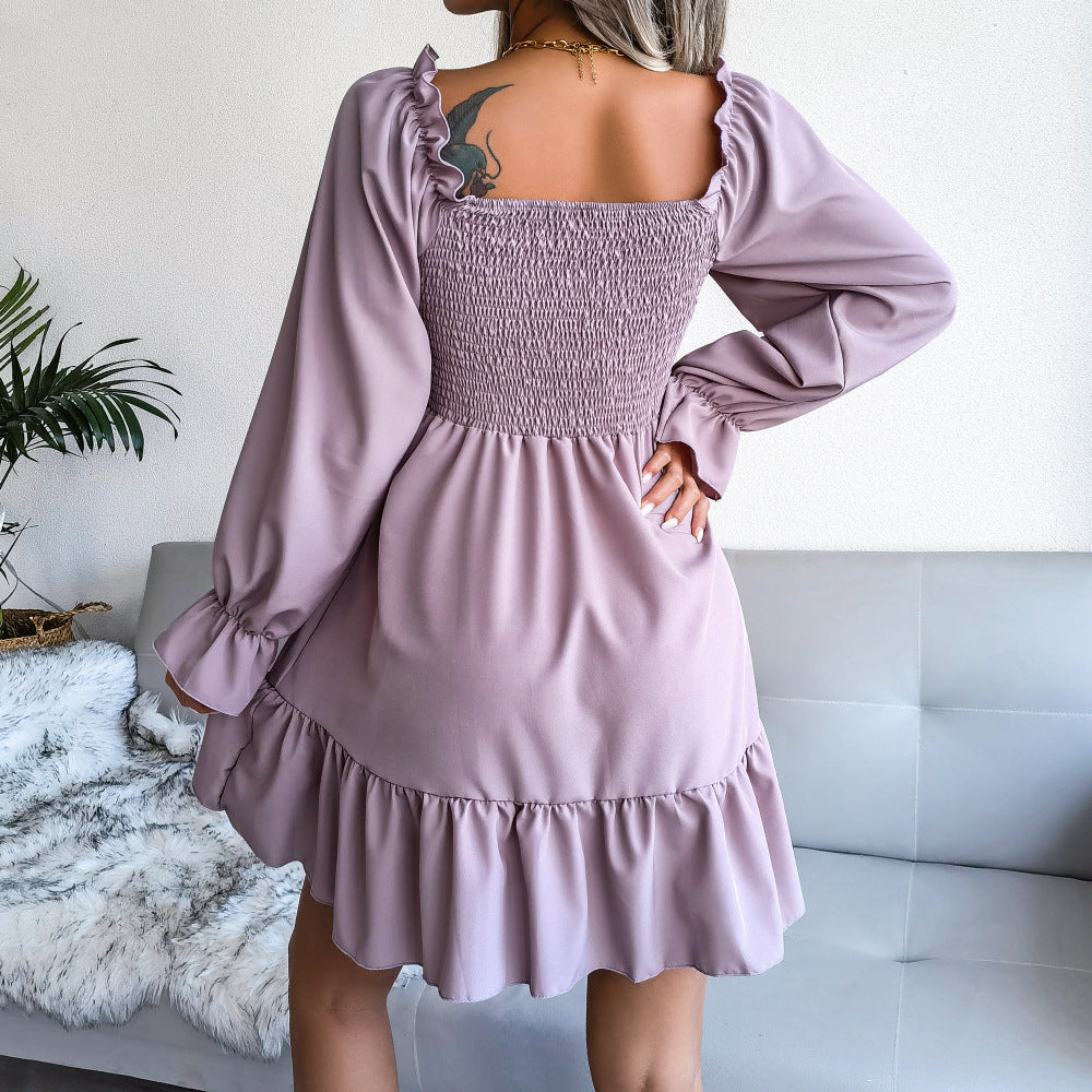 Women's Elegant Solid Color Simple