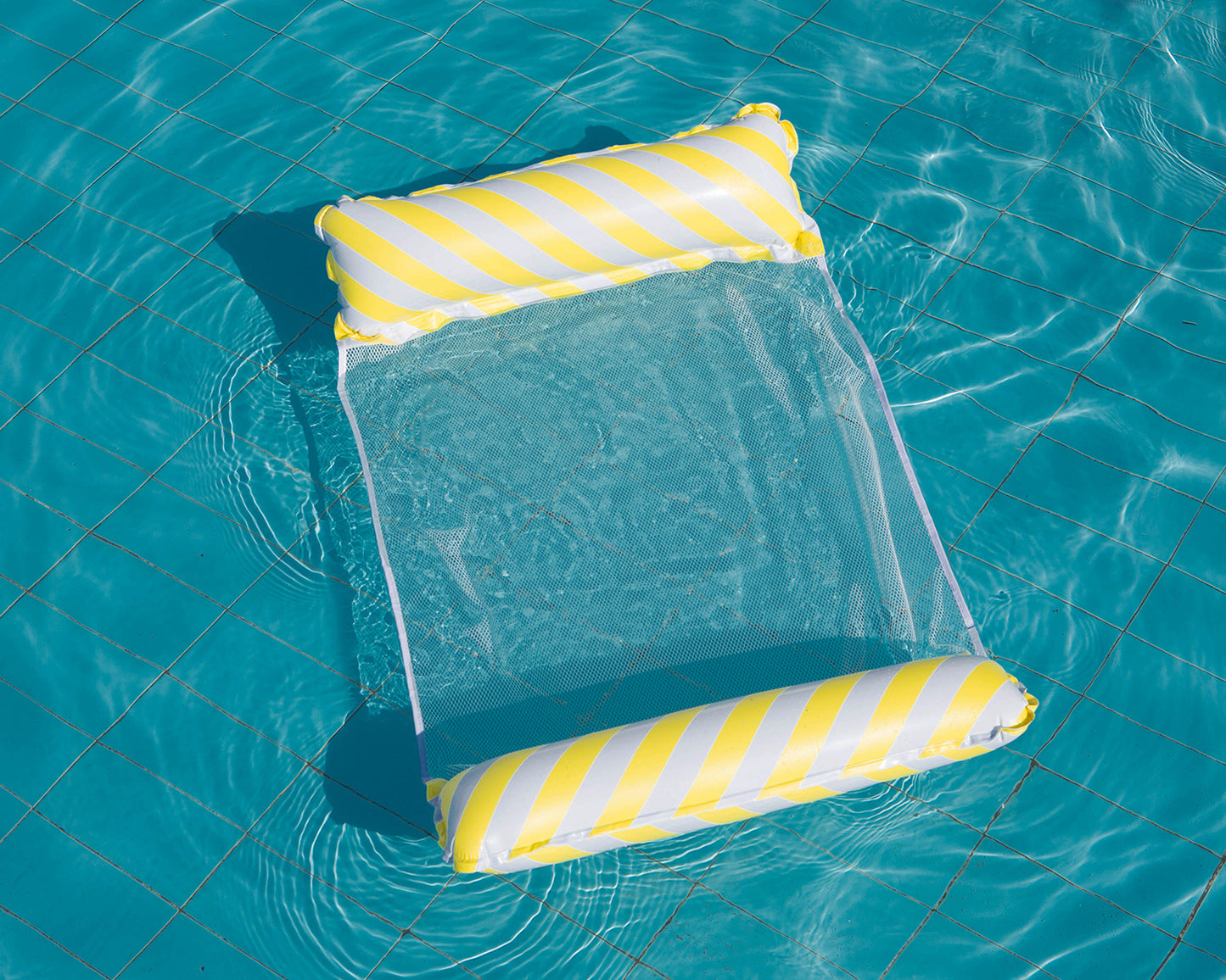 Foldable Inflatable Water Deck Chair Floating Bed