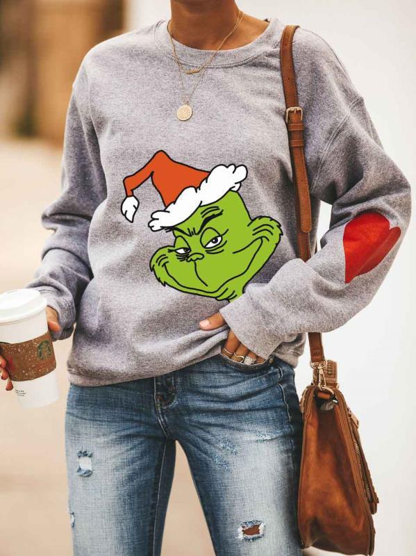 Christmas Grinch Sweater Women's Hoodie Sweatshirt