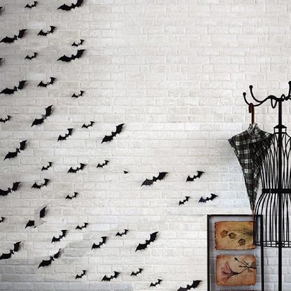Halloween Party Supplies PVC 3D Decorative Scary Bats Wall Decal Wall Sticker