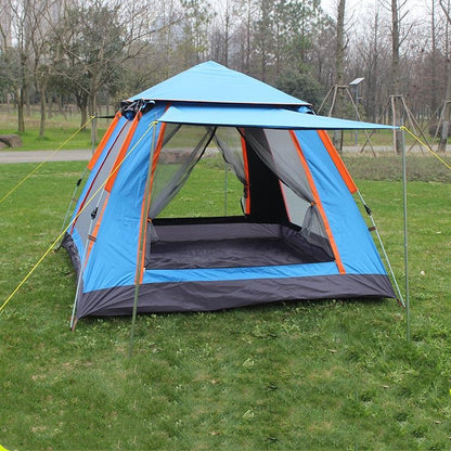 Outdoor Thickened Tent Rain Proof Camping Automatic Speed Open Four Tent