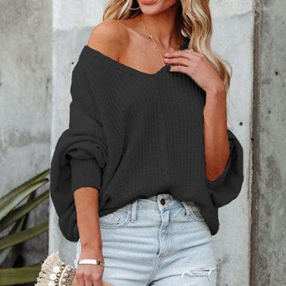 Women's Turtleneck Short Sleeve Knit Sweater