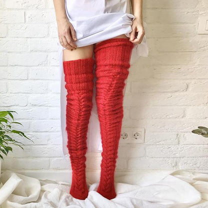 Women's Warm Stockings Thigh-High Socks