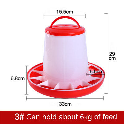 Portable Poultry Feed Bucket