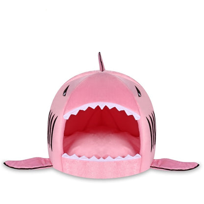 Soft And Comfortable Creative Shark Pet Bed For All Sasons