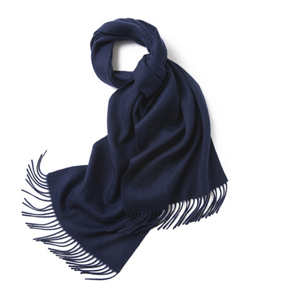 Unisex LambSwool Scarf Pure Color Winter Extra Length Scarf